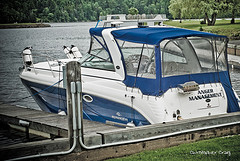 A Rinker boat